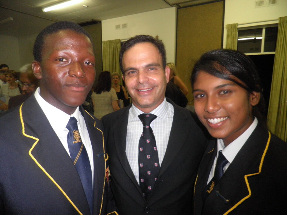 Alumni Guest Speaker at Prize Giving